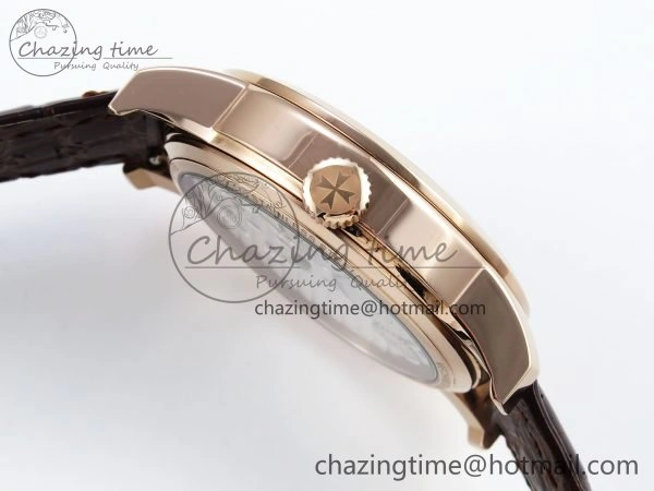 PP Tourbillon RG RMSF Edition Green Dial on Brown Leather Strap