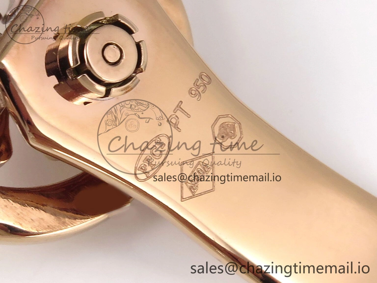 PP Tourbillon RG Texuted Bezel RMSF Edition White Dial on Brown Leather Strap