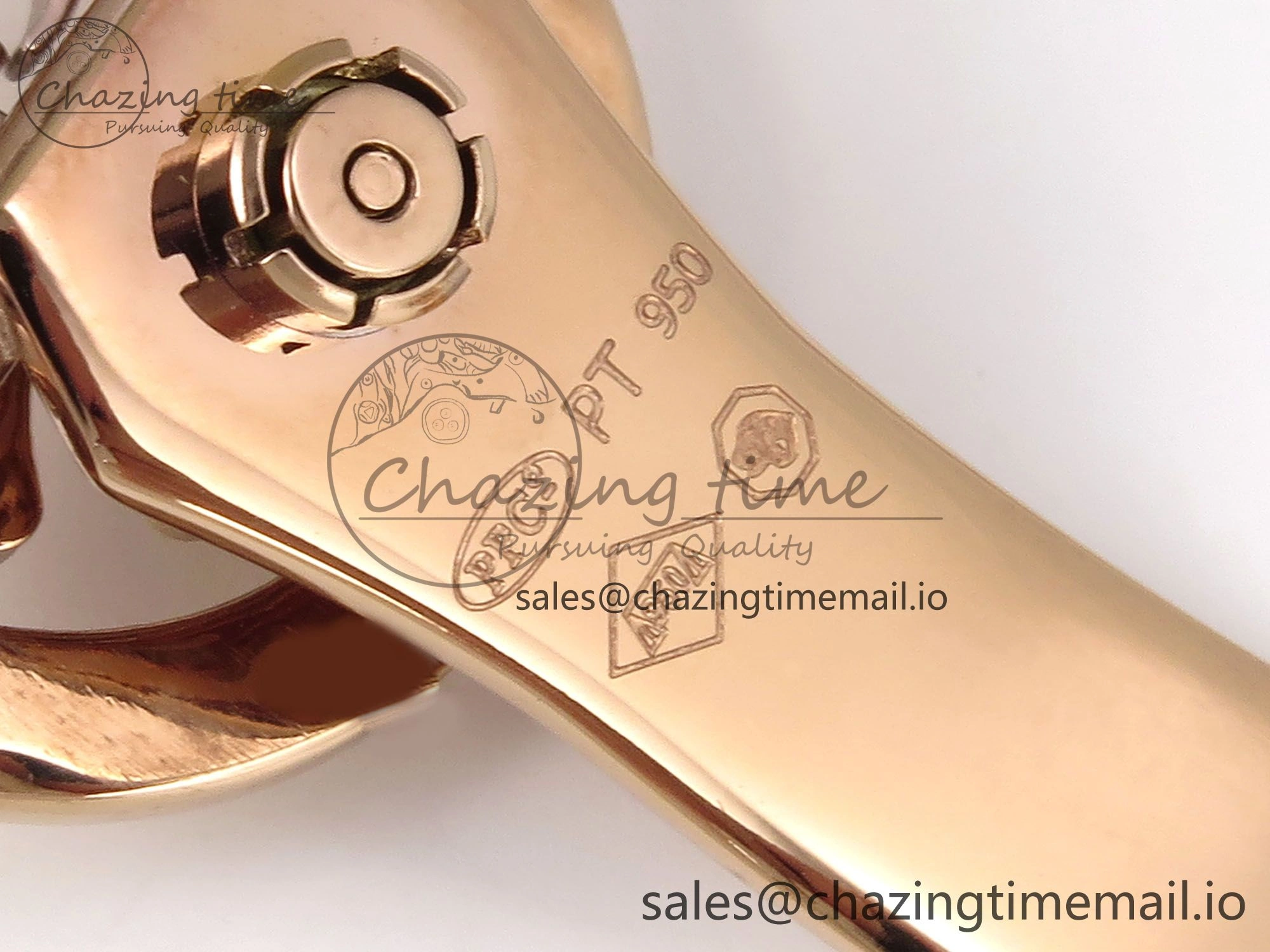 PP Tourbillon RG Texuted Bezel RMSF Edition White Dial on Brown Leather Strap