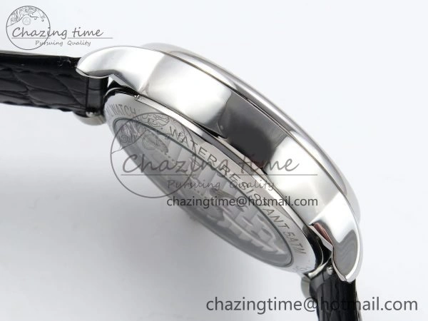 PP Tourbillon SS RMSF Edition Blue Dial on Blue Leather Strap