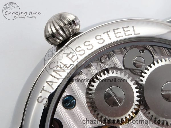 PP Tourbillon SS RMSF Edition Blue Dial on Blue Leather Strap