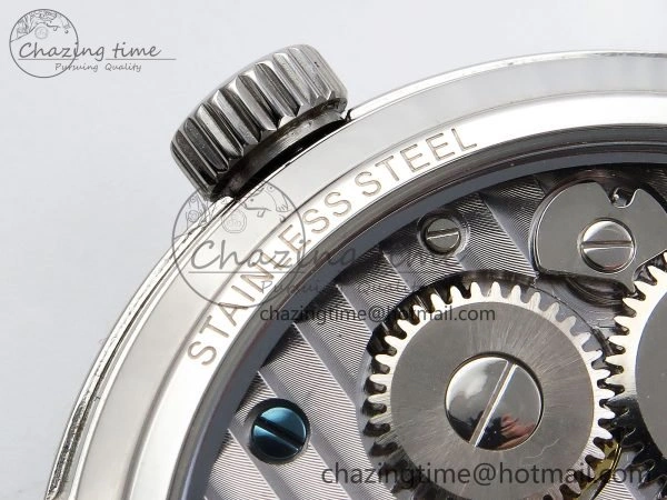 PP Tourbillon SS RMSF Edition Green Dial on Green Leather Strap