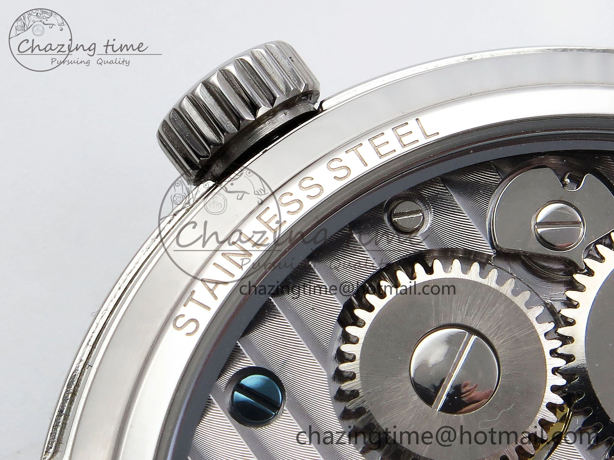 PP Tourbillon SS RMSF Edition Green Dial on Green Leather Strap
