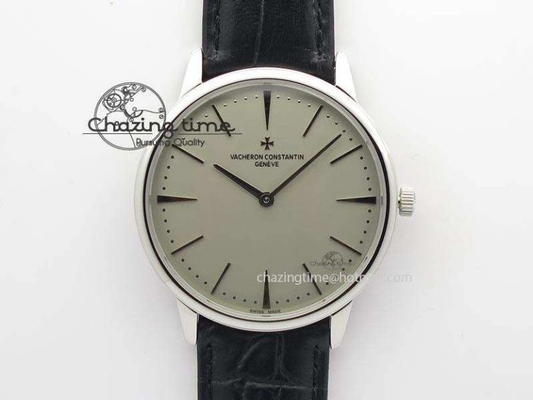 PP Tourbillon SS RMSF Edition Green Dial on Green Leather Strap