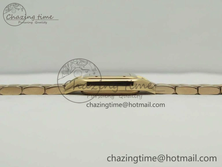 Panthère Secrete Ladies 22mm RG 8848F 1:1 Best Edition White Dial on RG Bracelet Ronda Quartz