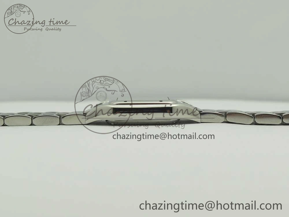 Panthère Secrete Ladies 22mm SS 8848F 1:1 Best Edition White Dial on SS Bracelet Ronda Quartz