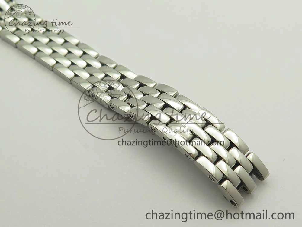Panthère Secrete Ladies 22mm SS 8848F 1:1 Best Edition White Dial on SS Bracelet Ronda Quartz