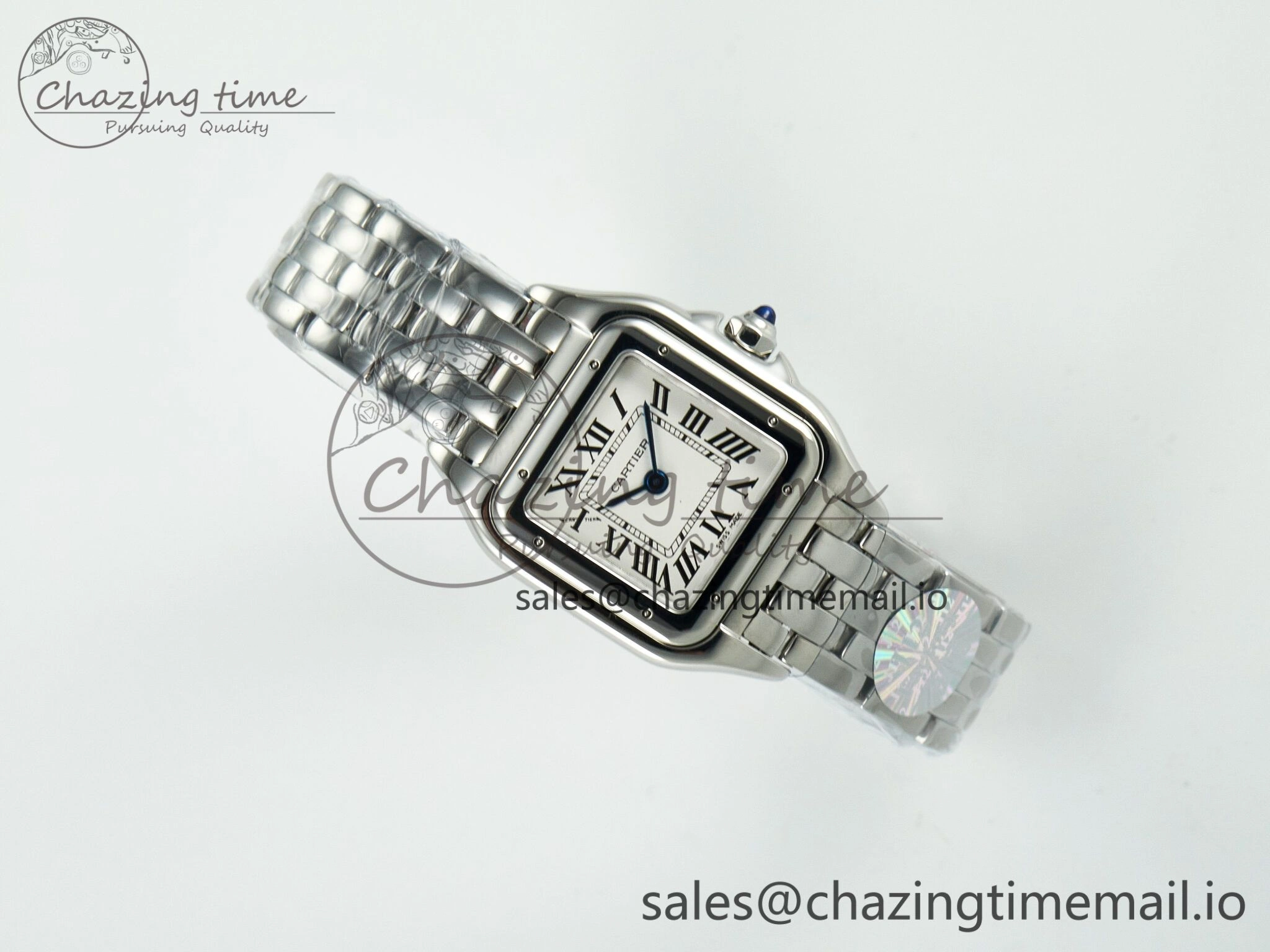 Panthère Secrete Ladies 22mm SS J12F 1:1 Best Edition White Dial on SS Bracelet Ronda Quartz