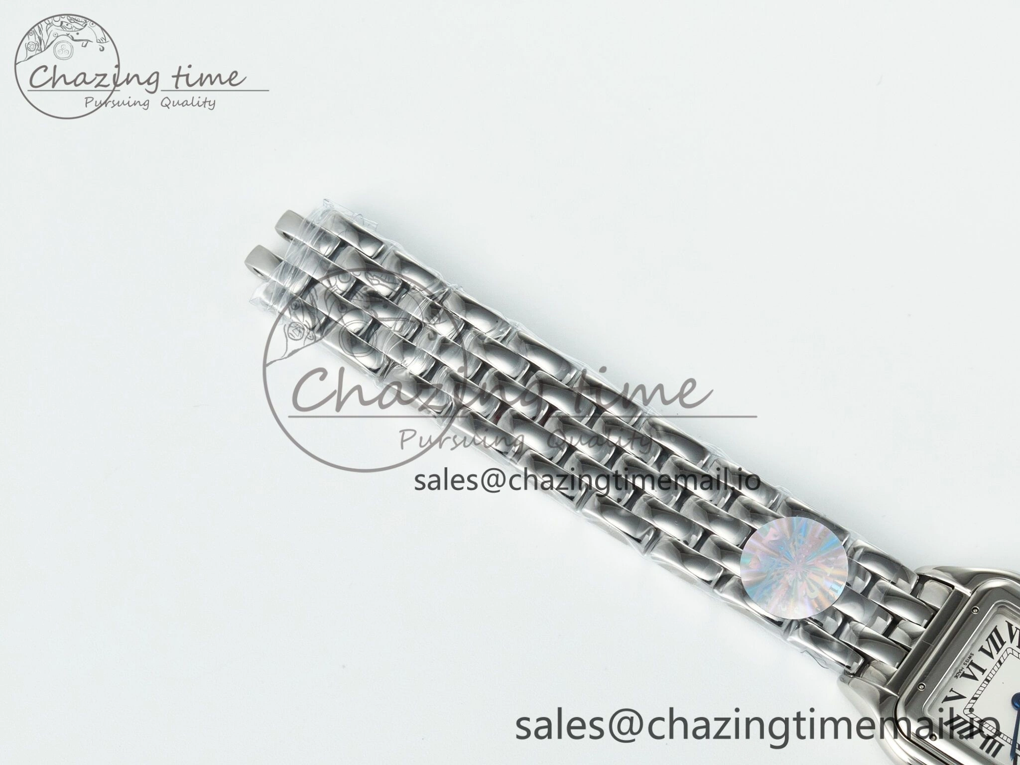 Panthère Secrete Ladies 22mm SS J12F 1:1 Best Edition White Dial on SS Bracelet Ronda Quartz
