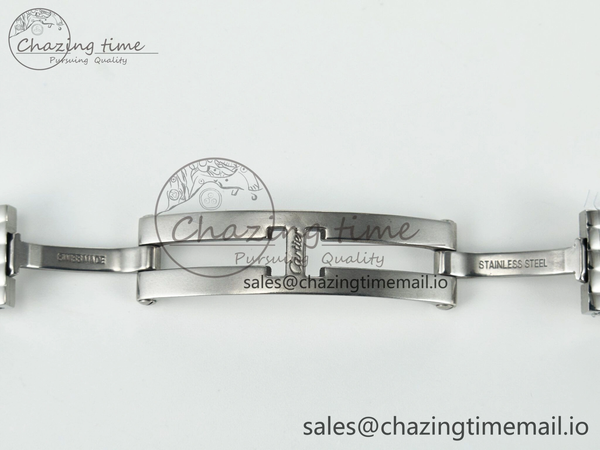Panthère Secrete Ladies 22mm SS J12F 1:1 Best Edition White Dial on SS Bracelet Ronda Quartz