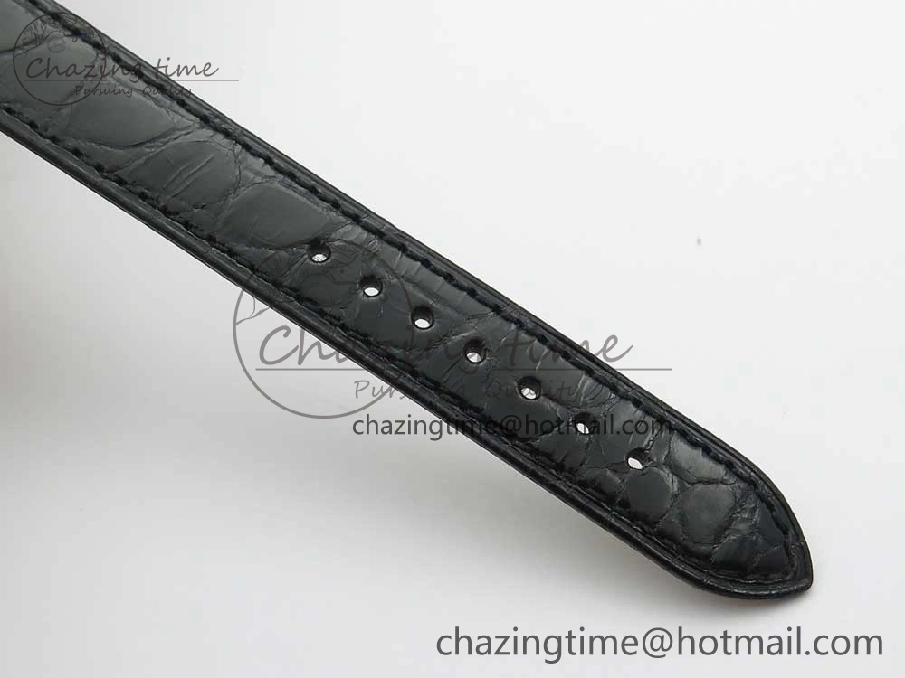 Panthère Secrete Ladies 27mm RG 8848F 1:1 Best Edition White Dial on Black Croco Strap Ronda Quartz