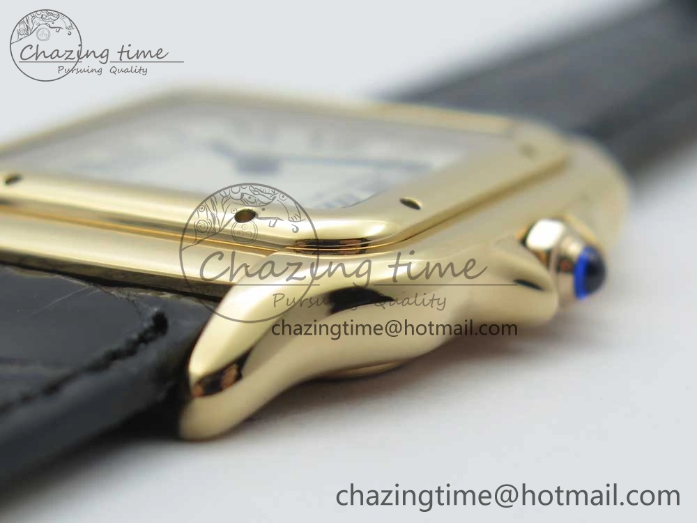 Panthère Secrete Ladies 27mm RG 8848F 1:1 Best Edition White Dial on Black Croco Strap Ronda Quartz