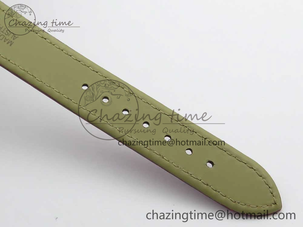 Panthère Secrete Ladies 27mm RG 8848F 1:1 Best Edition White Dial on Red Croco Strap Ronda Quartz