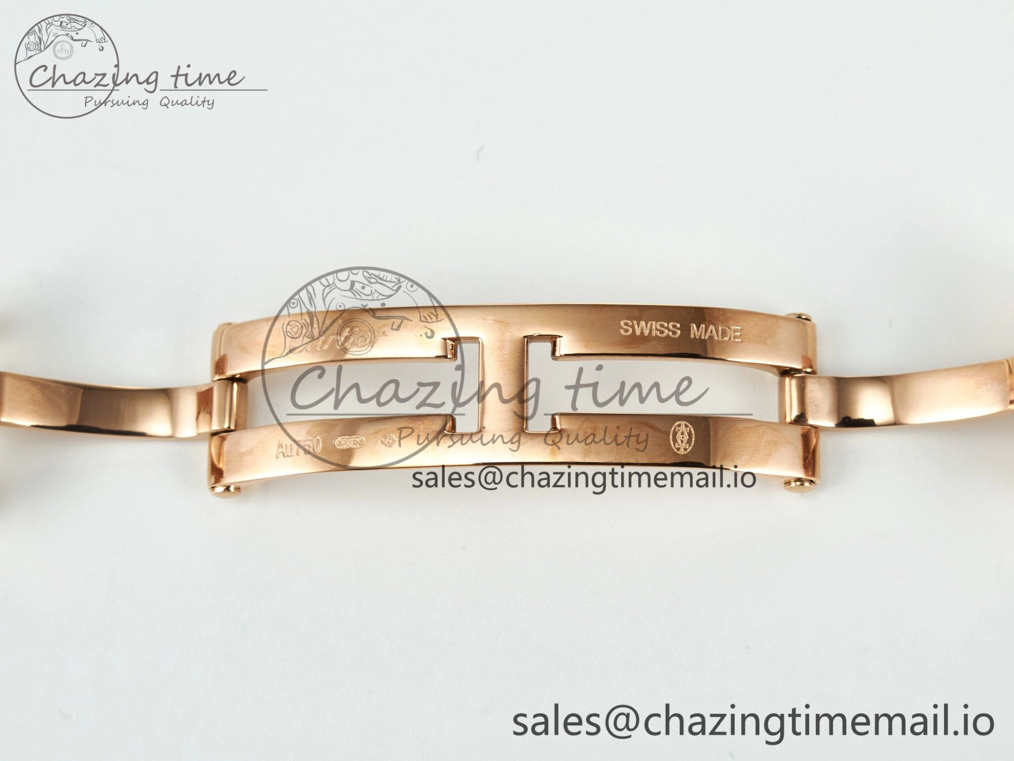 Panthère Secrete Ladies 27mm RG J12F 1:1 Best Edition White Dial on RG Bracelet Ronda Quartz