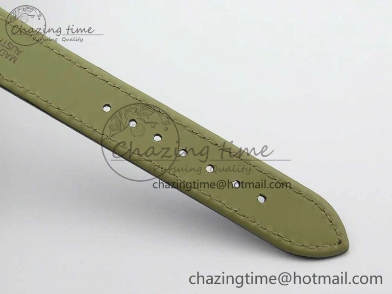Panthère Secrete Ladies 27mm SS 8848F 1:1 Best Edition White Dial on Black Croco Strap Ronda Quartz