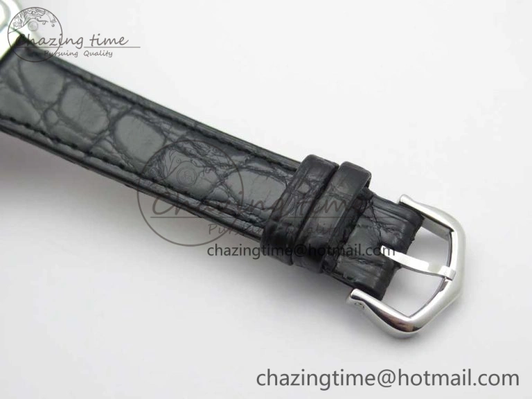 Panthère Secrete Ladies 27mm SS 8848F 1:1 Best Edition White Dial on Black Croco Strap Ronda Quartz