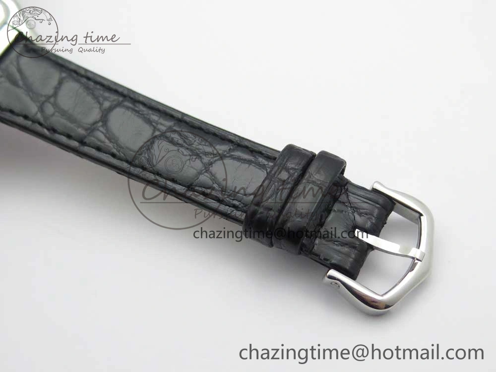 Panthère Secrete Ladies 27mm SS 8848F 1:1 Best Edition White Dial on Black Croco Strap Ronda Quartz