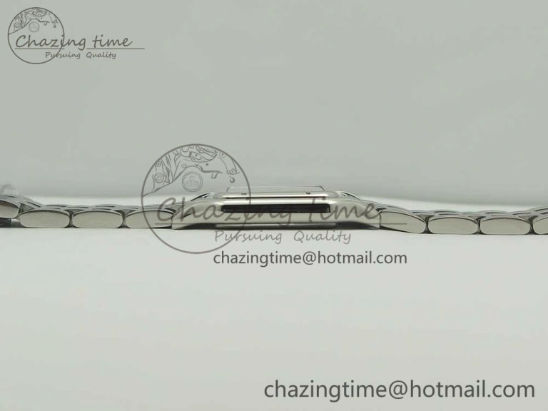 Panthère Secrete Ladies 27mm SS 8848F 1:1 Best Edition White Dial on SS Bracelet Ronda Quartz