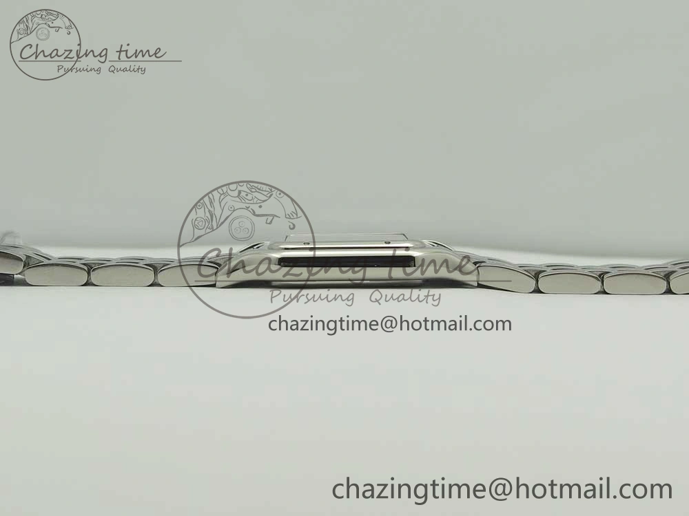 Panthère Secrete Ladies 27mm SS 8848F 1:1 Best Edition White Dial on SS Bracelet Ronda Quartz