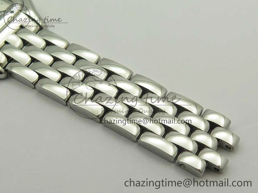 Panthère Secrete Ladies 27mm SS 8848F 1:1 Best Edition White Dial on SS Bracelet Ronda Quartz