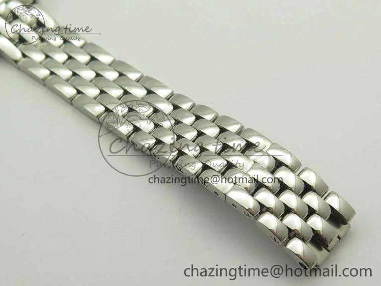 Panthère Secrete Ladies 27mm SS 8848F 1:1 Best Edition White Dial on SS Bracelet Ronda Quartz