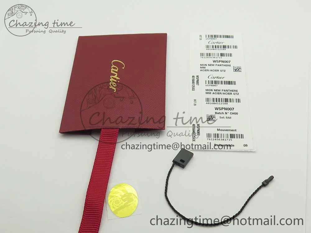 Panthère Secrete Ladies 27mm SS 8848F 1:1 Best Edition White Dial on SS Bracelet Ronda Quartz