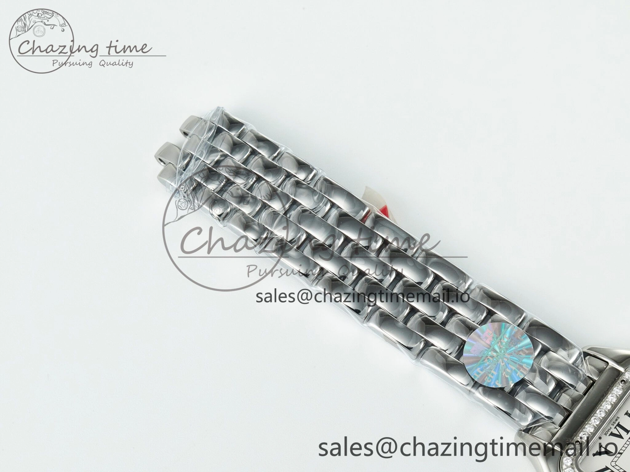 Panthère Secrete Ladies 27mm SS J12F 1:1 Best Edition White Dial on SS Bracelet Ronda Quartz