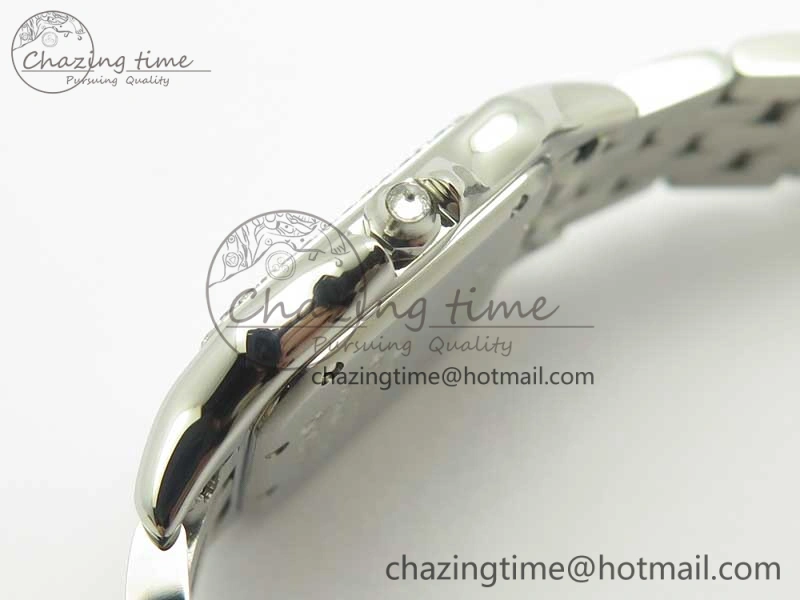 Panthère Secrete Ladies SS GF 1:1 Best Edition White Dial Diamonds Bezel on SS Bracelet Ronda Quartz