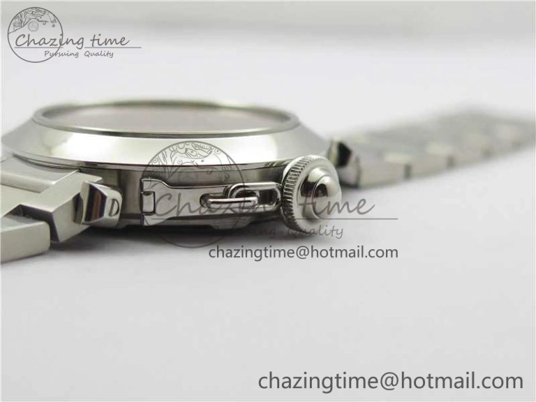 Pasha W31074M7 35mm SS V9F Best Edition Black Dial on SS Bracelet A2892 to Cal.049