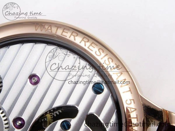 Patek Philippe Tourbillon RG RMSF Edition Dark Green Dial on Black Leather Strap