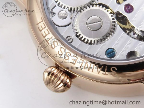 Patek Philippe Tourbillon RG RMSF Edition Dark Green Dial on Black Leather Strap