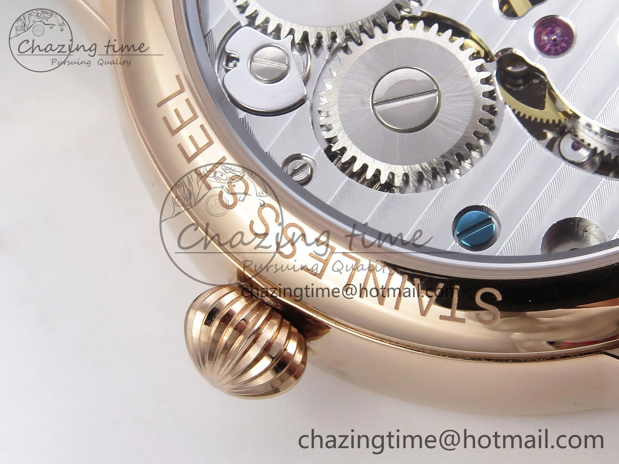Patek Philippe Tourbillon RG RMSF Edition Dark Green Dial on Black Leather Strap