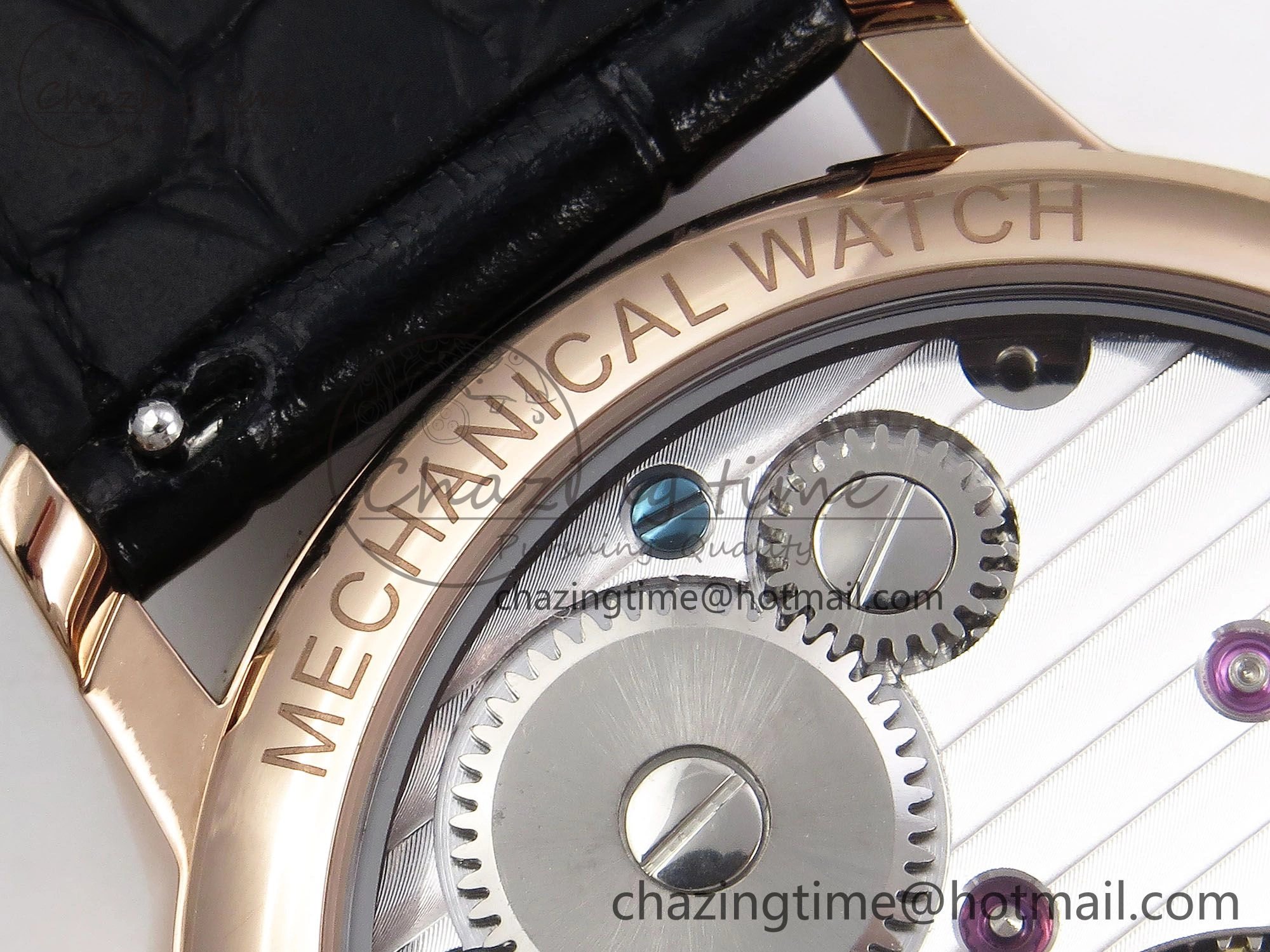 Patek Philippe Tourbillon RG RMSF Edition Dark Green Dial on Black Leather Strap