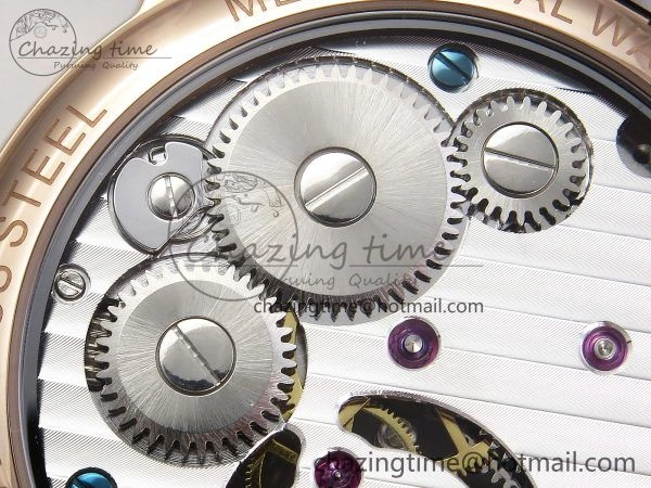 Patek Philippe Tourbillon RG RMSF Edition White Dial Roman Markers on Brown Leather Strap