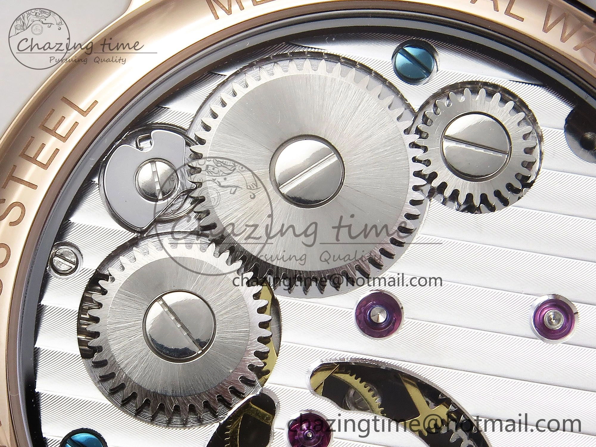 Patek Philippe Tourbillon RG RMSF Edition White Dial Roman Markers on Brown Leather Strap