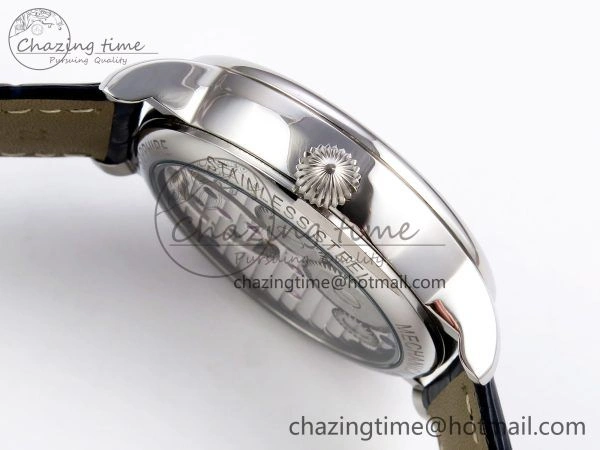 Patek Philippe Tourbillon SS RMSF Edition Dark Blue Dial on Black Leather Strap