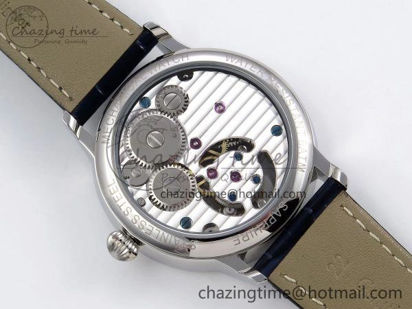 Patek Philippe Tourbillon SS RMSF Edition Dark Blue Dial on Black Leather Strap