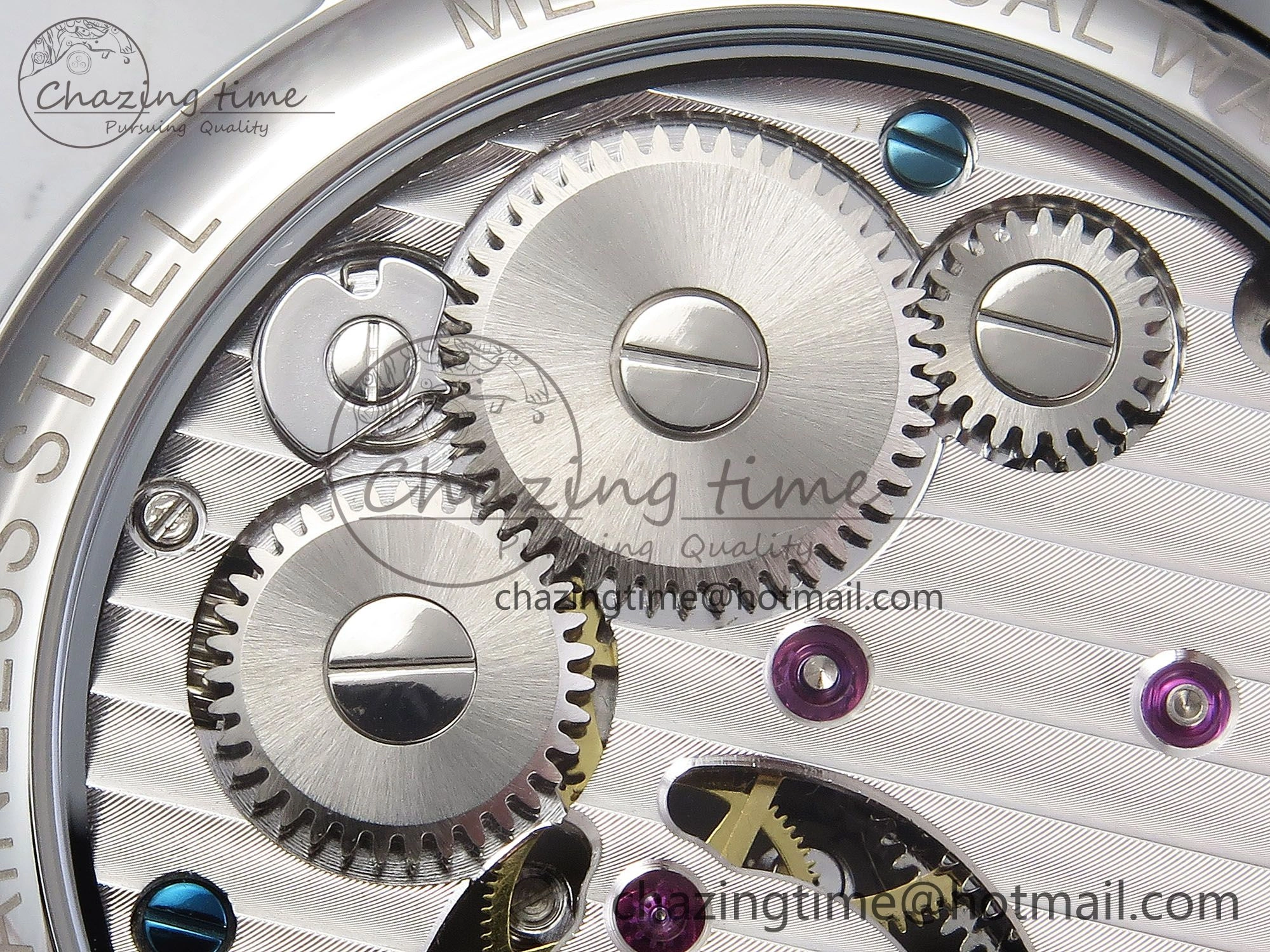 Patek Philippe Tourbillon SS RMSF Edition White Dial Numeral Markers on Black Leather Strap