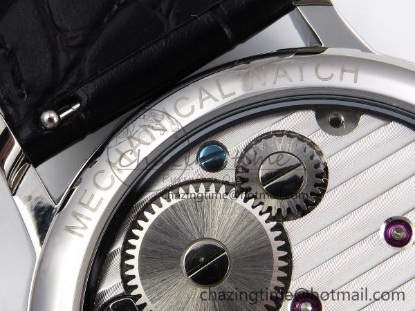 Patek Philippe Tourbillon SS RMSF Edition White Dial Numeral Markers on Black Leather Strap