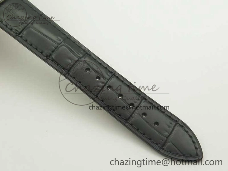 Patrimony 81180 SS MKF 1:1 Best Edition Gray Dial on Black Leather MIYOTA 9039