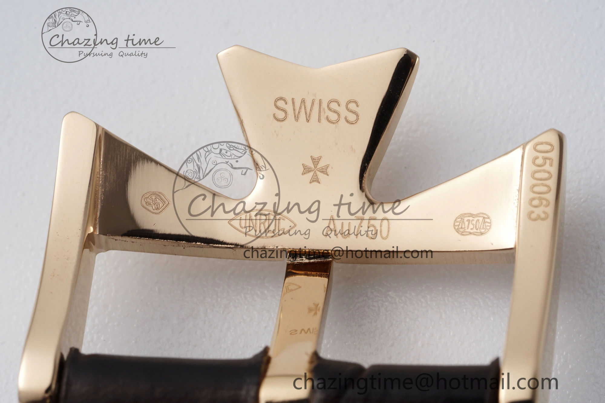 Patrimony Date RG PPF 1:1 Best Edition White Dial on Brown Leather Strap MIYOTA 9015