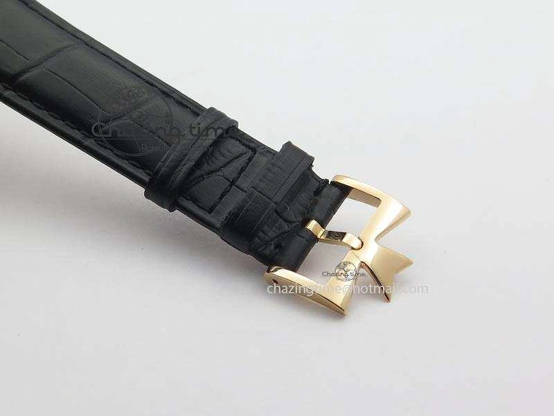 Patrimony RG Best Edition Black Dial On Black Leather Strap Swiss Ref.7045
