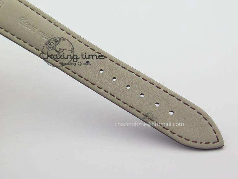 Patrimony RG Best Edition Gold Dial On Brown Leather Strap Swiss Ref.7045