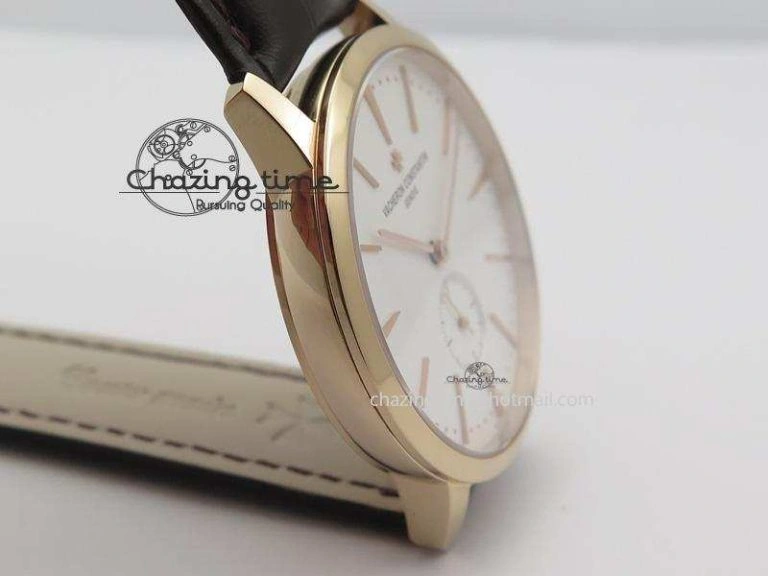 Patrimony RG MK Maker Best Edition White Dial On Brown Leather Strap Sec@6