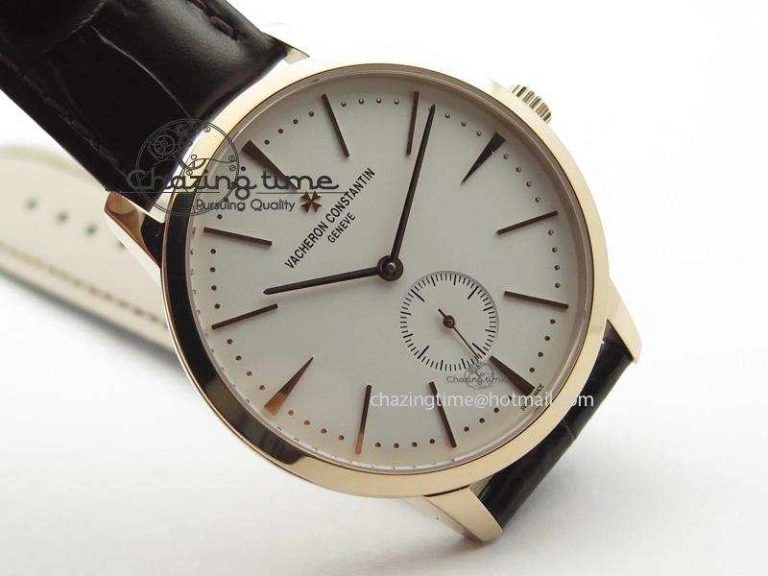 Patrimony RG MK Maker Best Edition White Dial On Brown Leather Strap Sec@6