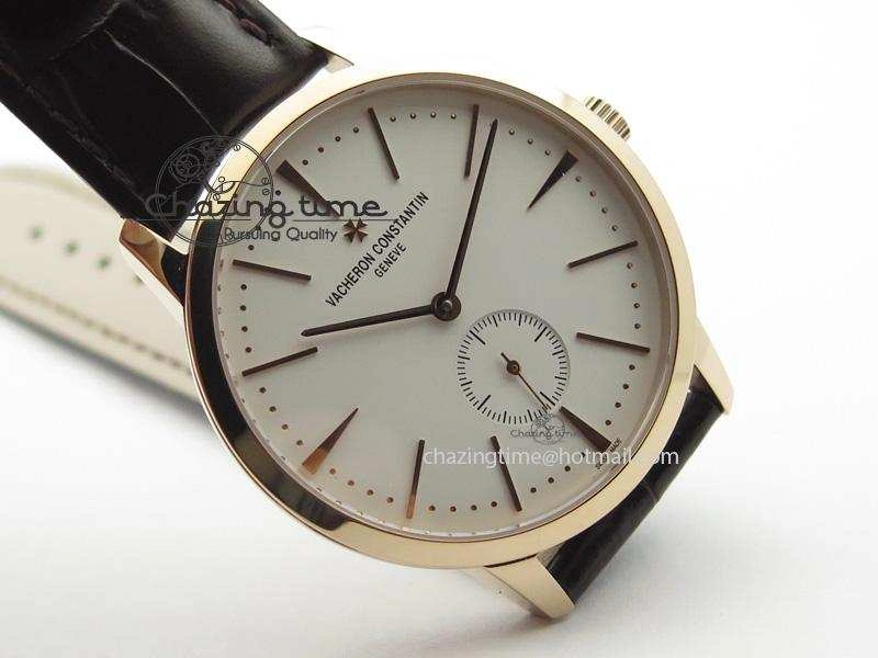 Patrimony RG MK Maker Best Edition White Dial On Brown Leather Strap Sec@6