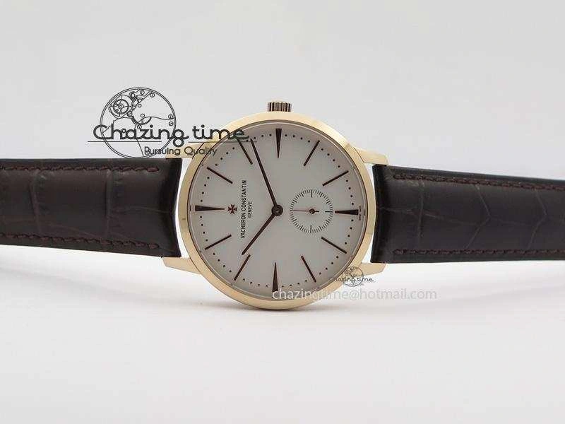 Patrimony RG MK Maker Best Edition White Dial On Brown Leather Strap Sec@6