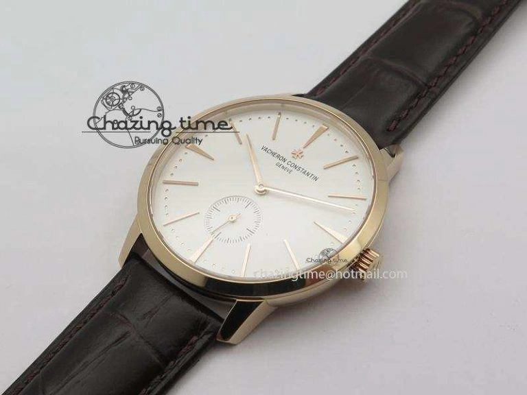 Patrimony RG MK Maker Best Edition White Dial On Brown Leather Strap Sec@6