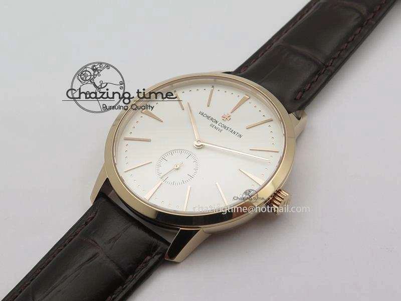 Patrimony RG MK Maker Best Edition White Dial On Brown Leather Strap Sec@6