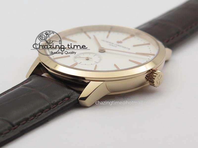 Patrimony RG MK Maker Best Edition White Dial On Brown Leather Strap Sec@6